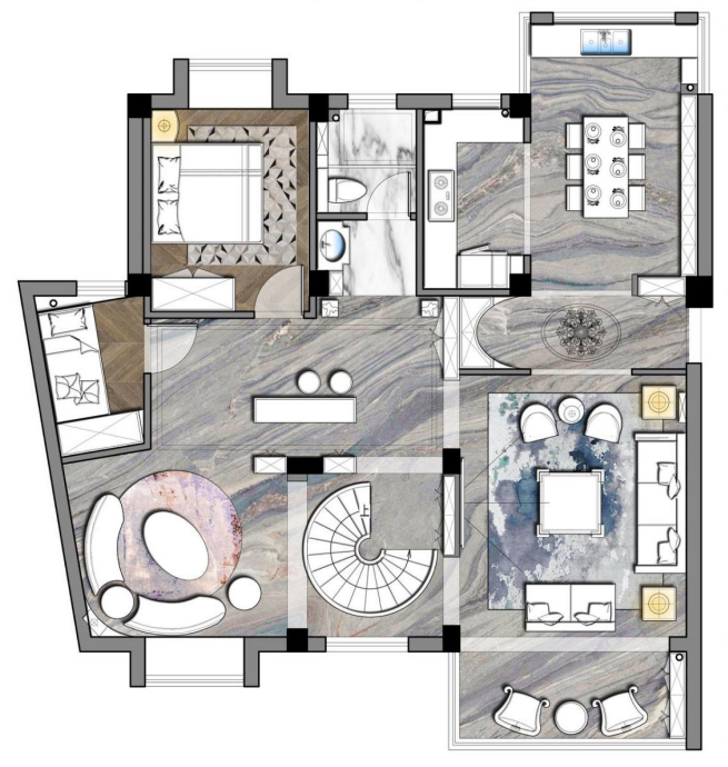 水岸尚品別墅法式風(fēng)格裝修效果圖 水岸尚品別墅法式風(fēng)格裝修效果圖