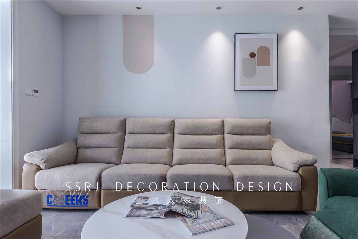 長豐城現(xiàn)代簡約風格裝修效果圖