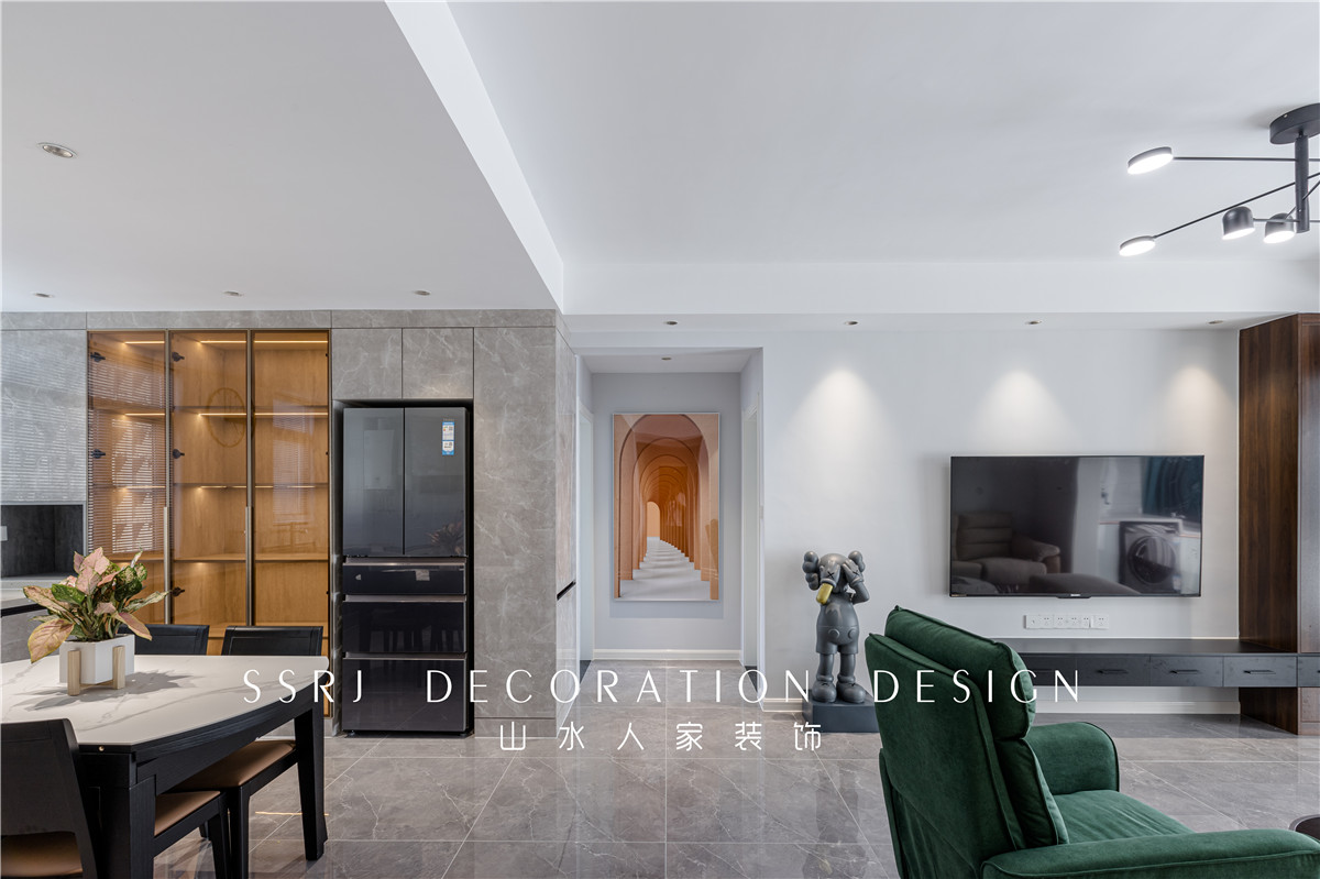 長豐城現(xiàn)代簡約風格裝修效果圖