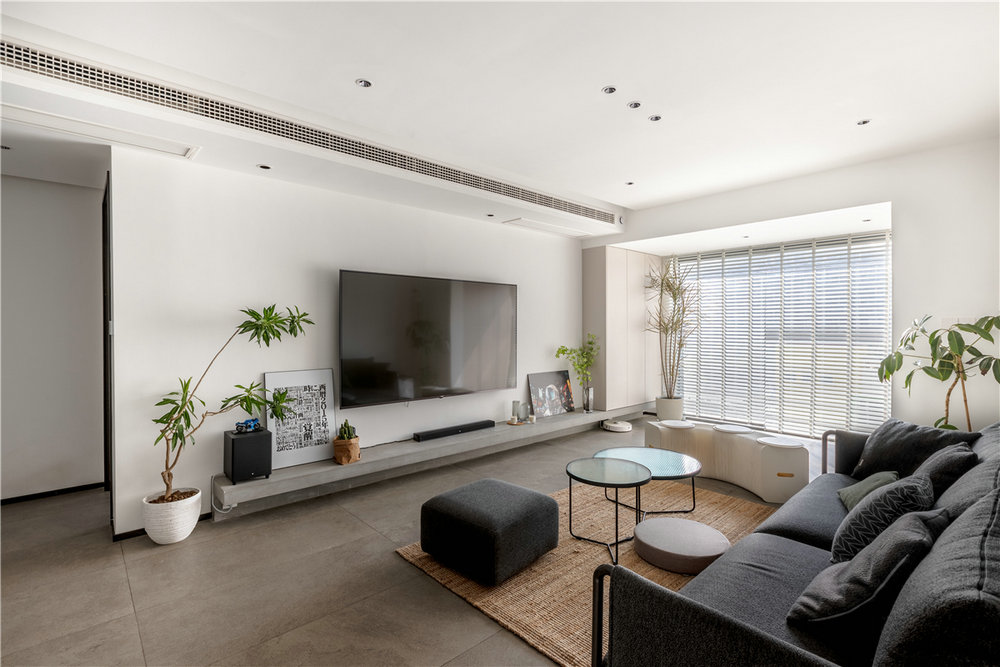 江城雅居現(xiàn)代極簡風格裝修效果圖