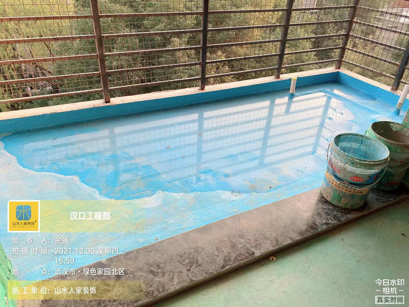 武漢綠色家園21棟裝修工地泥木工程驗(yàn)收