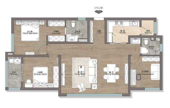 東原啟城北歐風(fēng)格裝修效果圖 東原啟城北歐風(fēng)格裝修效果圖