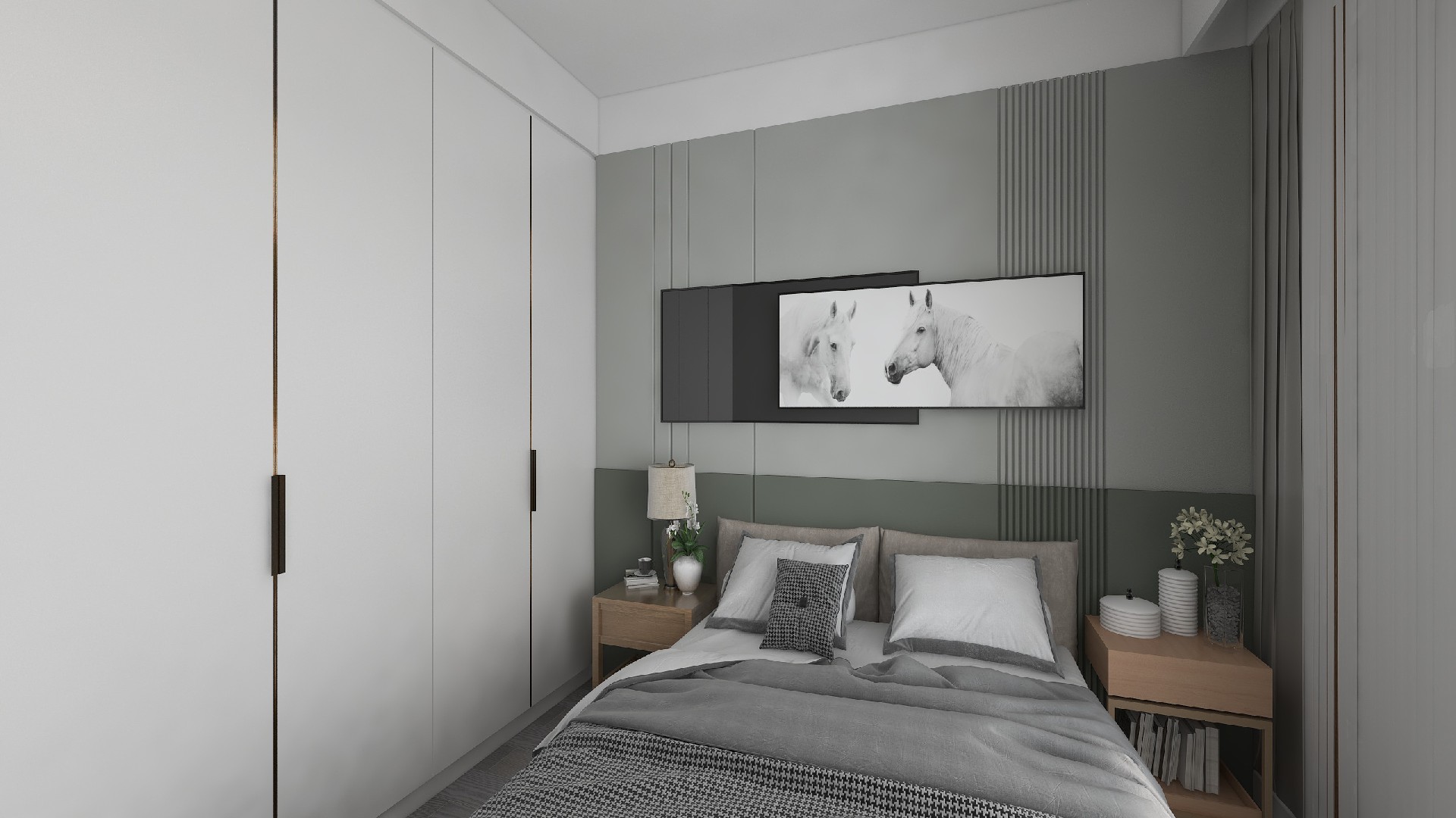 金科城現(xiàn)代風格裝修效果圖