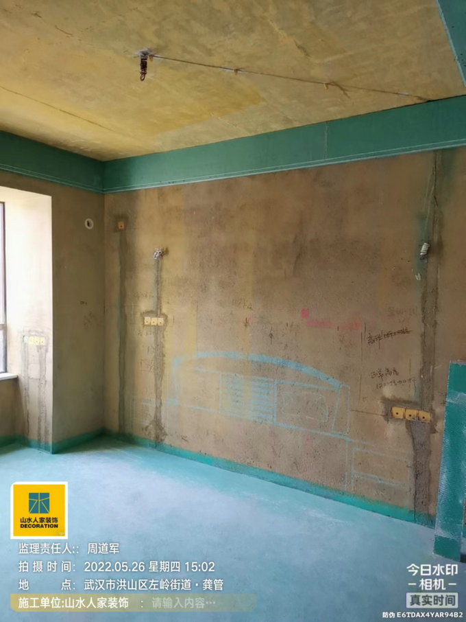 岱家山莊12棟木工、防水施工巡檢