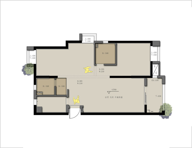 華潤(rùn)翡翠城北歐風(fēng)格裝修效果圖