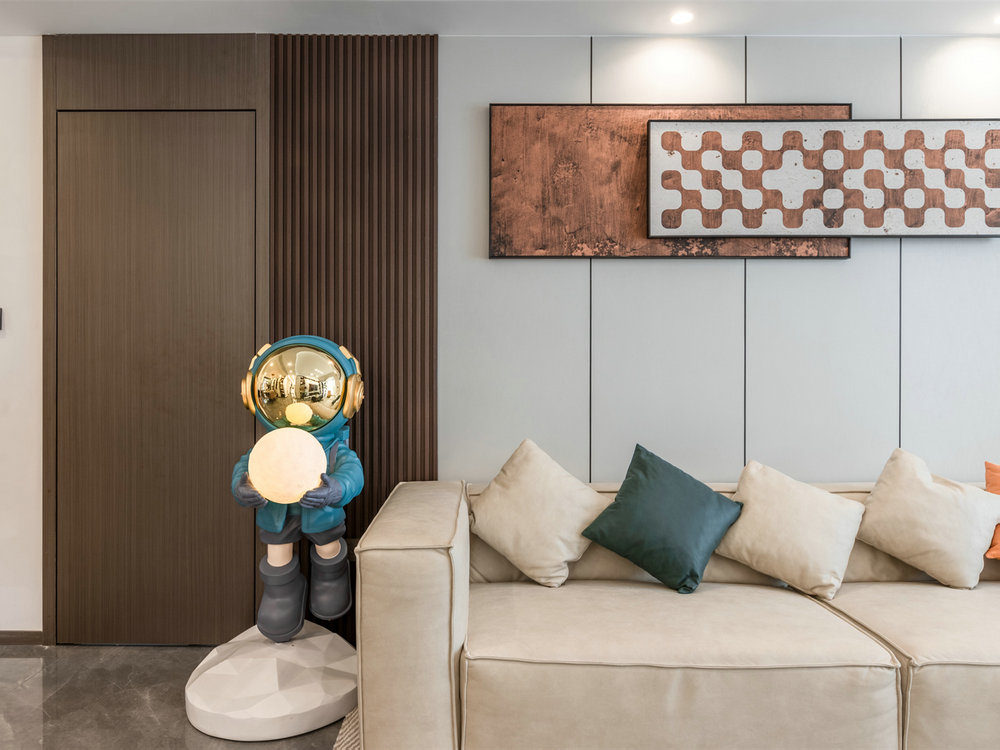 愛家名校華城現(xiàn)代風(fēng)格復(fù)式樓裝修效果圖