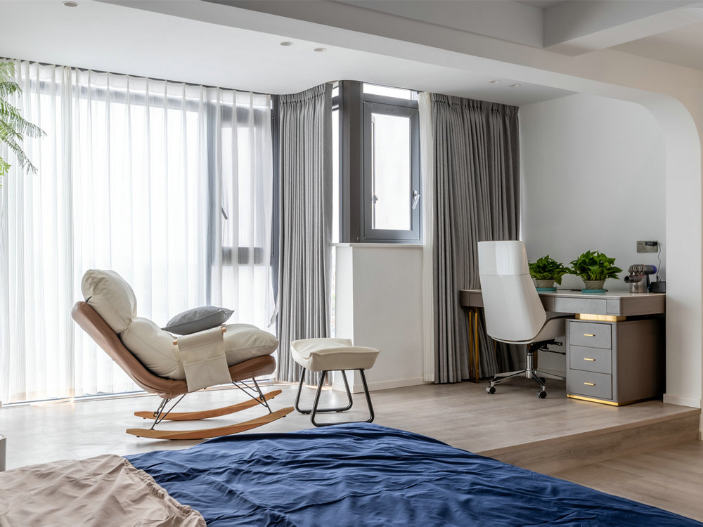 愛家名校華城現(xiàn)代風(fēng)格復(fù)式樓裝修效果圖