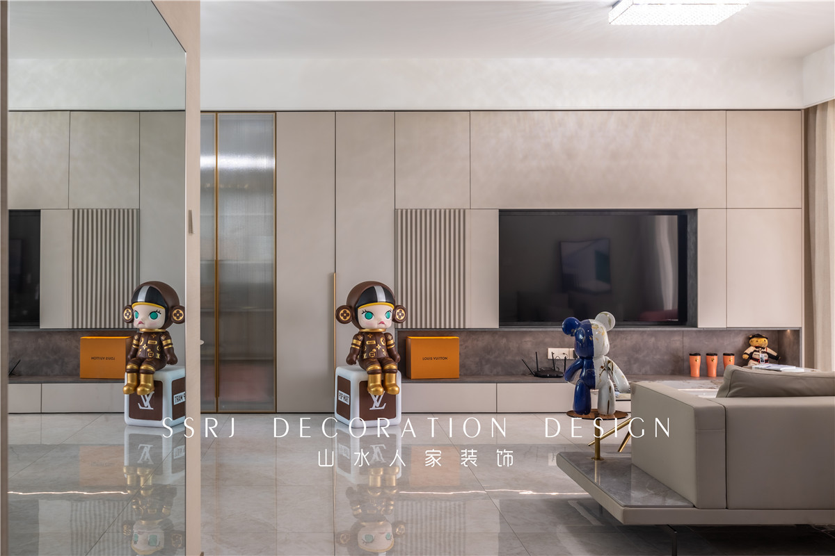 長存花園150平輕奢風格裝修效果圖 長存花園150平輕奢風格裝修效果圖