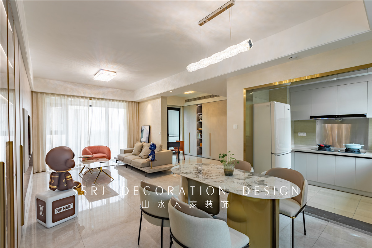 長存花園150平輕奢風格裝修效果圖 長存花園150平輕奢風格裝修效果圖