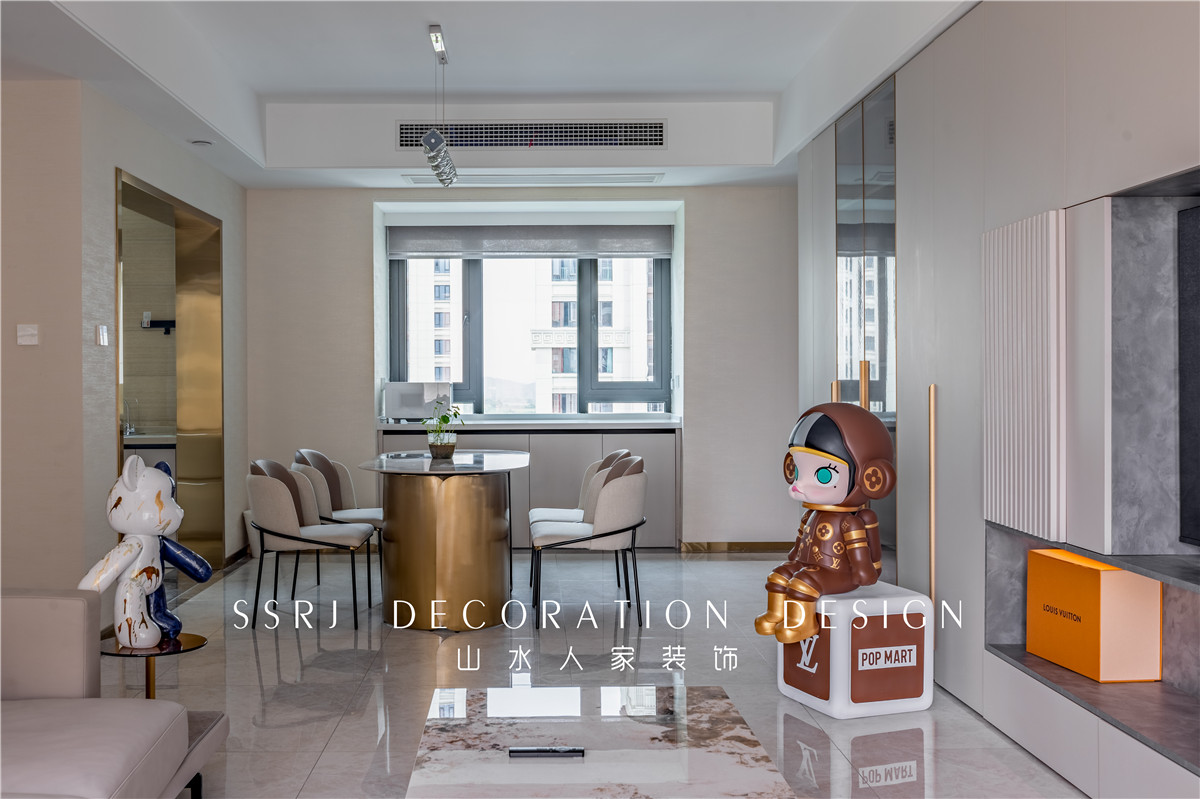 長存花園150平輕奢風格裝修效果圖 長存花園150平輕奢風格裝修效果圖