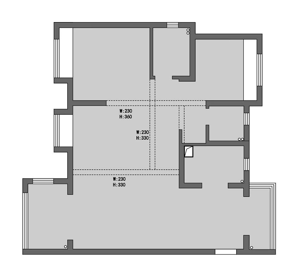 保利清能西海岸北歐風格裝修效果圖