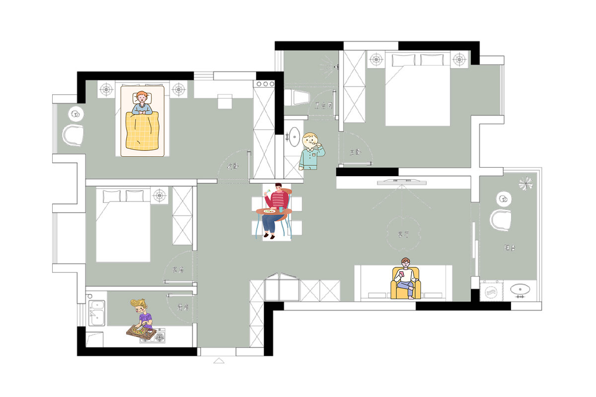 南益名悅?cè)A府極簡(jiǎn)風(fēng)格裝修效果圖 南益名悅?cè)A府極簡(jiǎn)風(fēng)格裝修效果圖