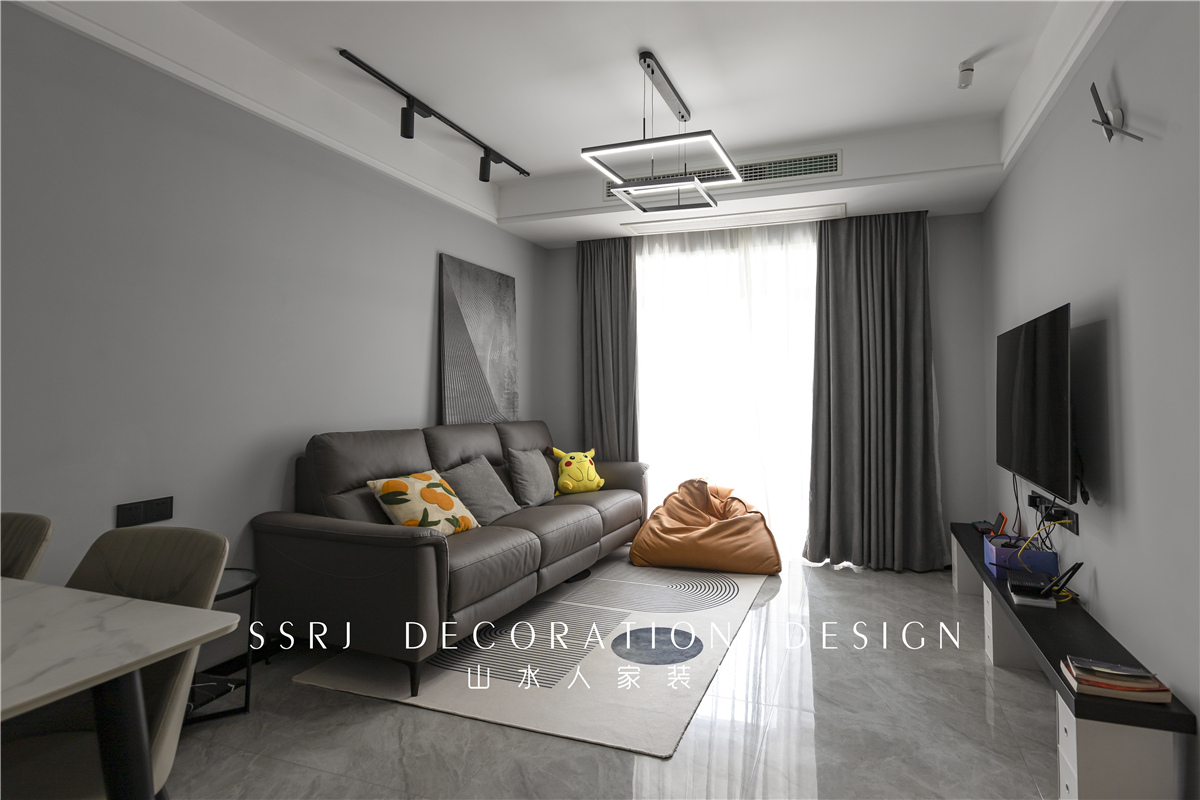 愛家名校華城簡約風格裝修效果圖