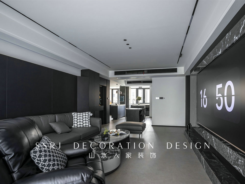 金地格林小城黑白灰極簡風格裝修效果圖 金地格林小城黑白灰極簡風格裝修效果圖