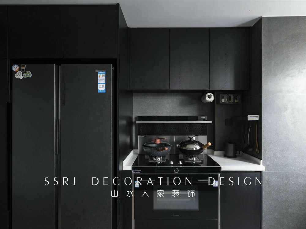 金地格林小城黑白灰極簡風格裝修效果圖 金地格林小城黑白灰極簡風格裝修效果圖