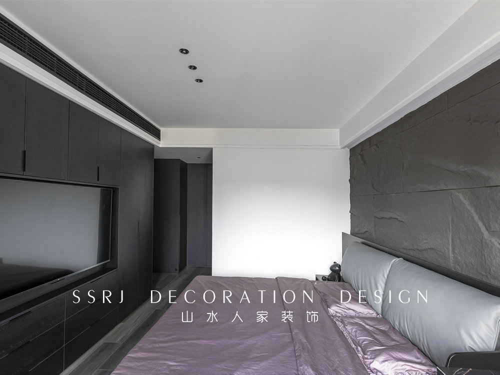 金地格林小城黑白灰極簡風格裝修效果圖 金地格林小城黑白灰極簡風格裝修效果圖