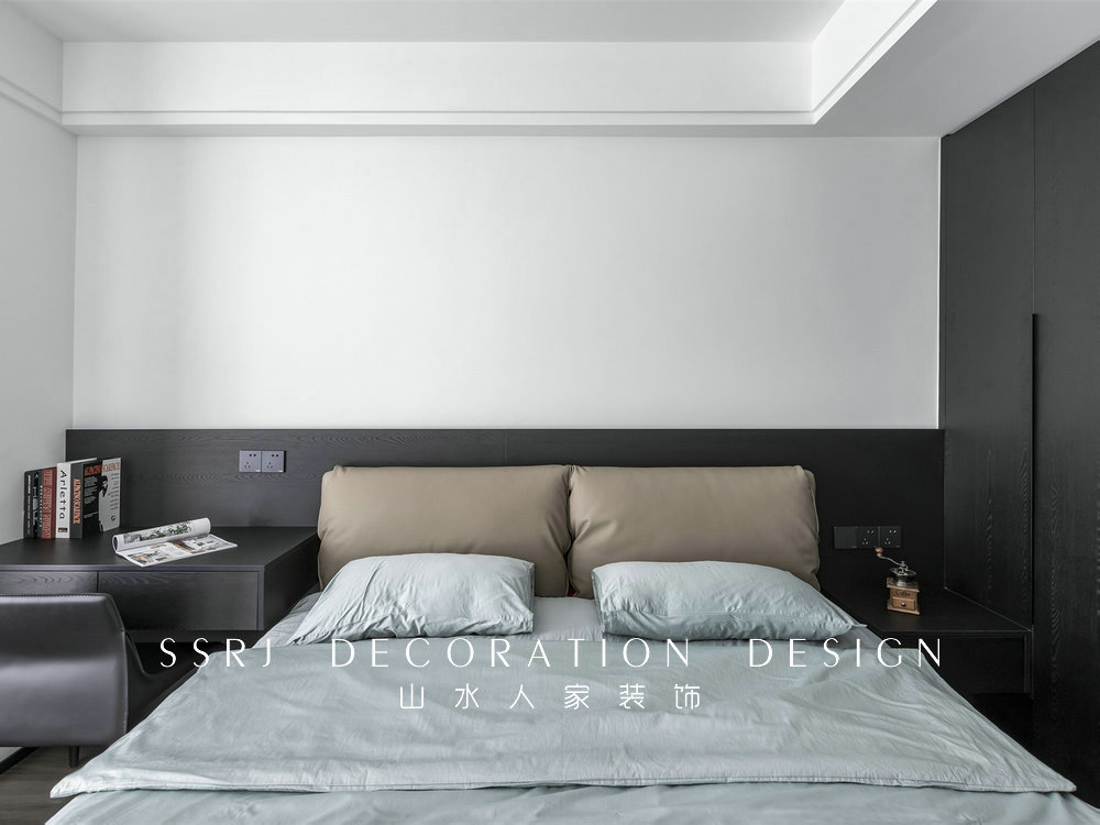金地格林小城黑白灰極簡風格裝修效果圖 金地格林小城黑白灰極簡風格裝修效果圖