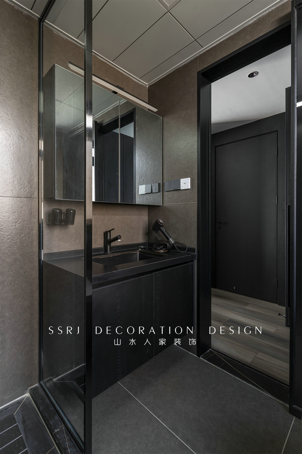 金地格林小城黑白灰極簡風格裝修效果圖 金地格林小城黑白灰極簡風格裝修效果圖