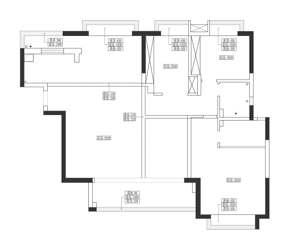 金色華府現(xiàn)代法式風(fēng)格實(shí)景裝修效果圖 金色華府現(xiàn)代法式風(fēng)格實(shí)景裝修效果圖