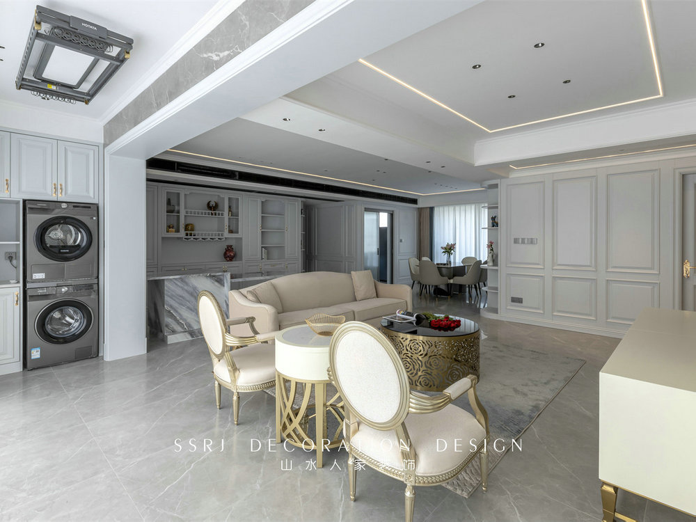 金色華府現(xiàn)代法式風(fēng)格實(shí)景裝修效果圖 金色華府現(xiàn)代法式風(fēng)格實(shí)景裝修效果圖