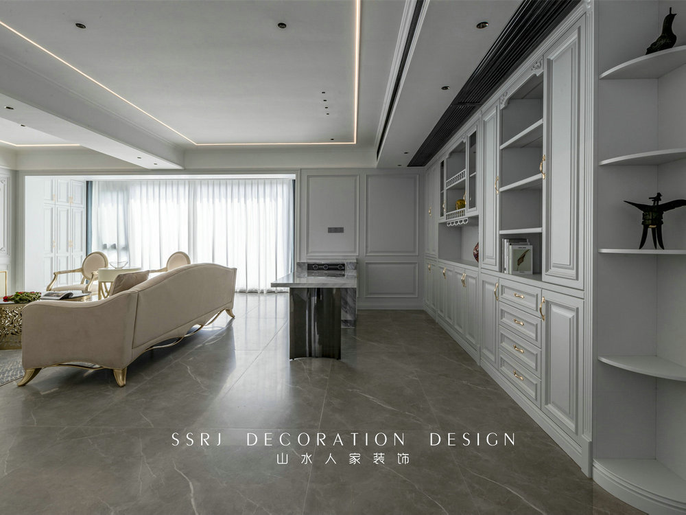 金色華府現(xiàn)代法式風(fēng)格實(shí)景裝修效果圖 金色華府現(xiàn)代法式風(fēng)格實(shí)景裝修效果圖