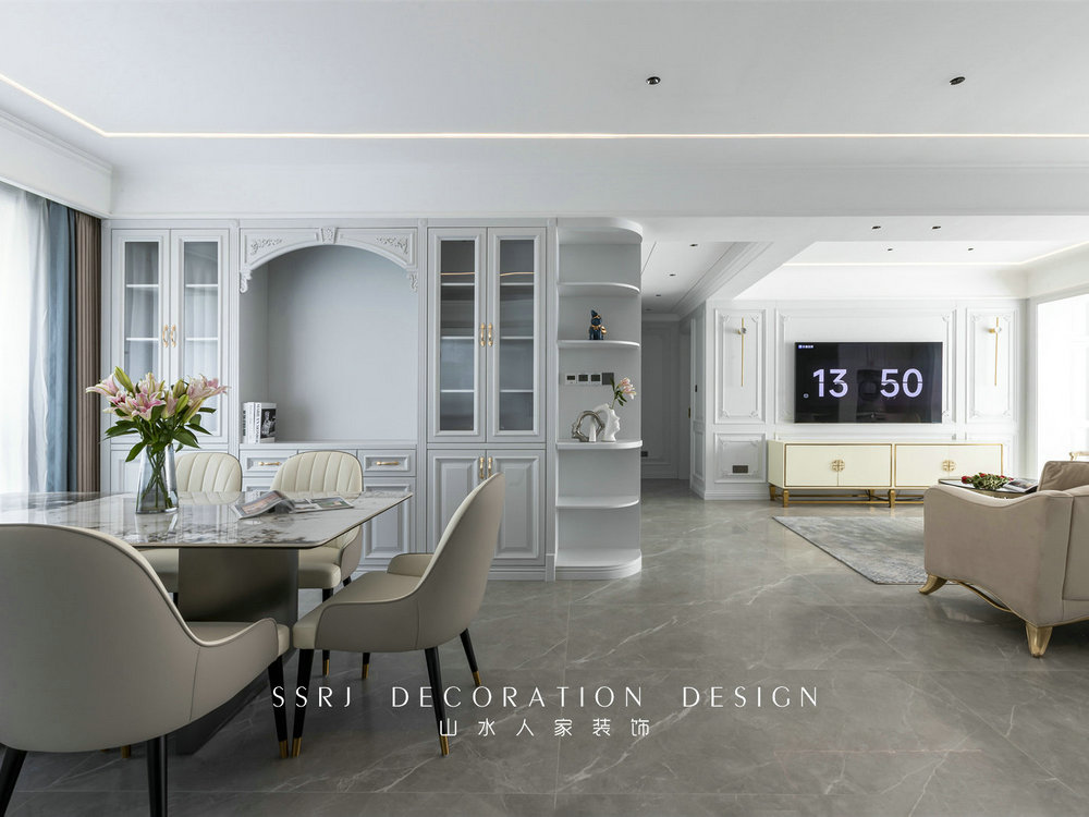 金色華府現(xiàn)代法式風(fēng)格實(shí)景裝修效果圖 金色華府現(xiàn)代法式風(fēng)格實(shí)景裝修效果圖