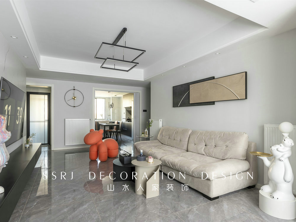 富強(qiáng)天惠園現(xiàn)代簡(jiǎn)約風(fēng)格實(shí)景裝修效果圖