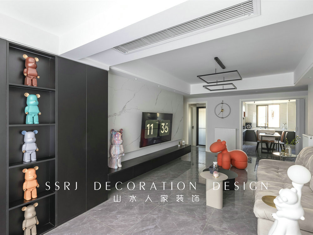 富強(qiáng)天惠園現(xiàn)代簡(jiǎn)約風(fēng)格實(shí)景裝修效果圖