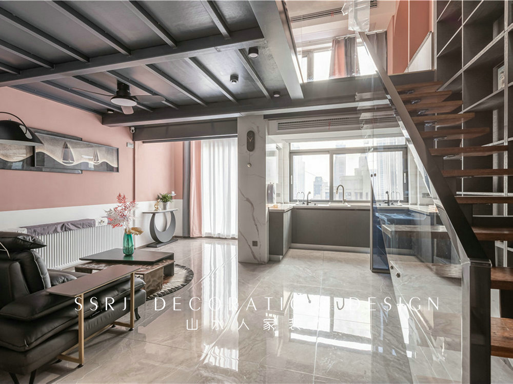 復地海上海現(xiàn)代風格loft裝修效果圖