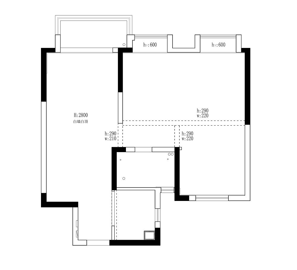 融創(chuàng)望江府輕法式風(fēng)格裝修效果圖