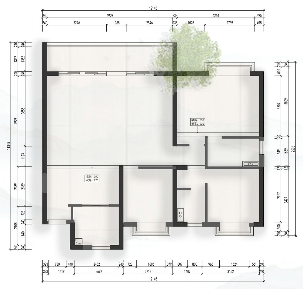 澎湃奧山府現(xiàn)代風(fēng)格裝修效果圖 澎湃奧山府現(xiàn)代風(fēng)格裝修效果圖