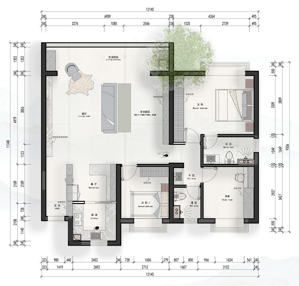 澎湃奧山府現(xiàn)代風(fēng)格裝修效果圖 澎湃奧山府現(xiàn)代風(fēng)格裝修效果圖