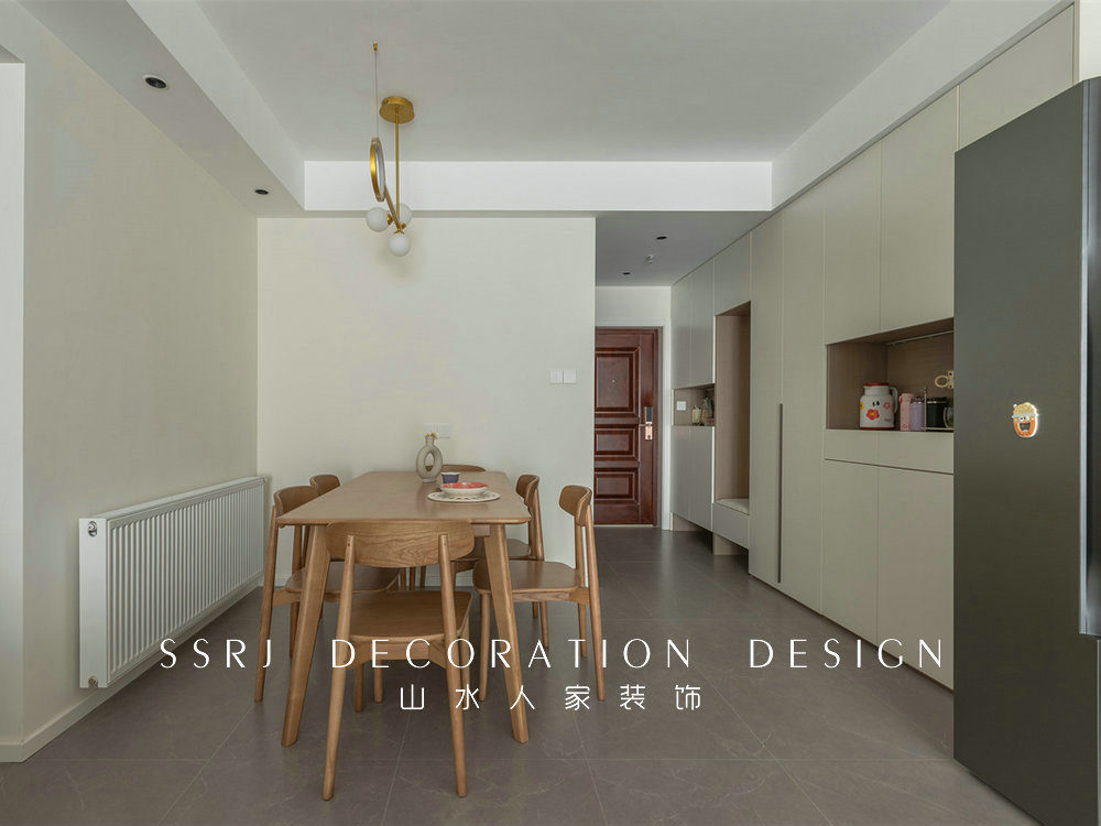 中建鉑公館110平簡約風格裝修效果圖