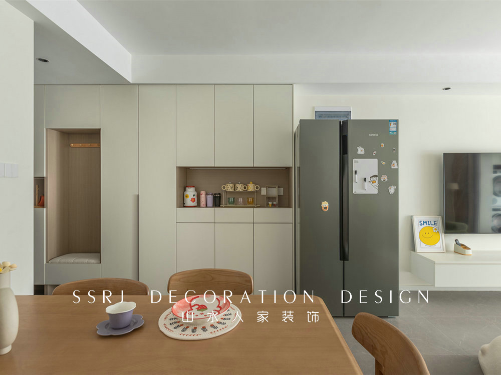 中建鉑公館110平簡約風格裝修效果圖