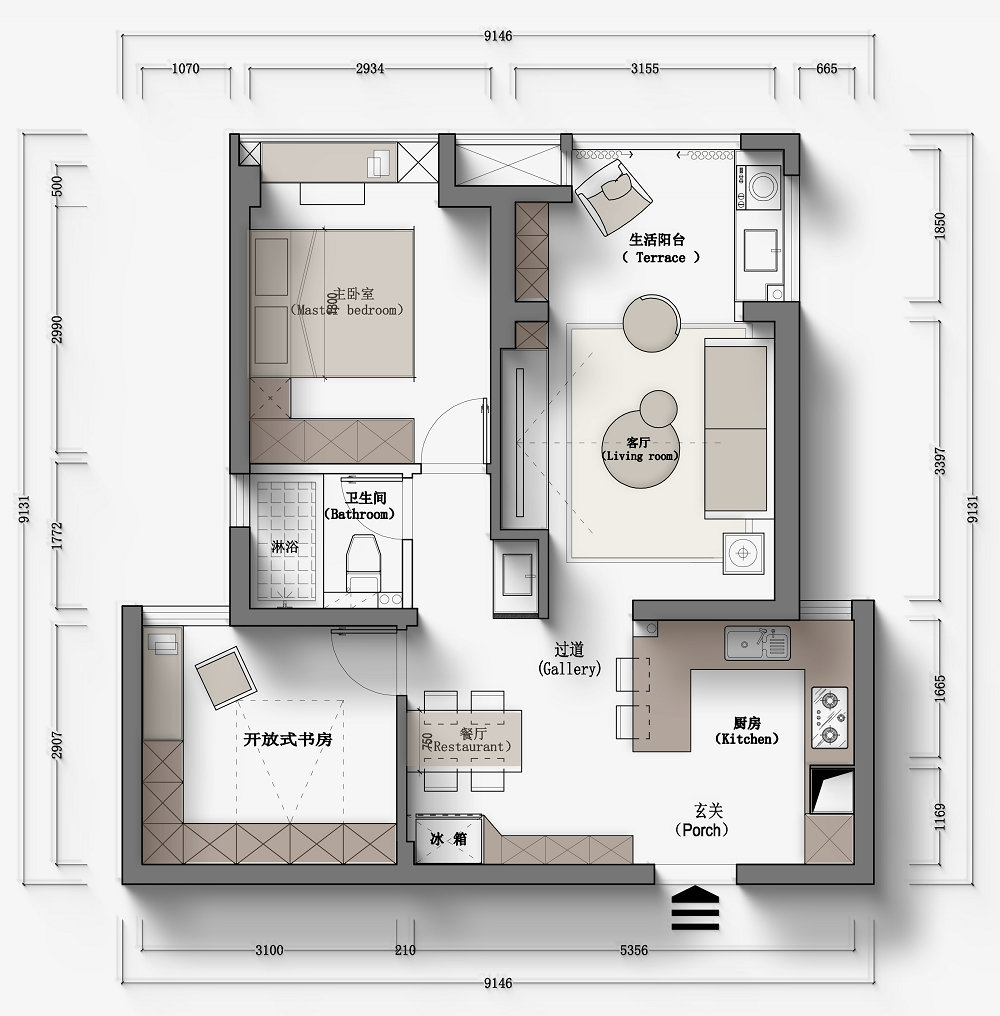 東湖城原木奶油風(fēng)格裝修效果圖 東湖城原木奶油風(fēng)格裝修效果圖