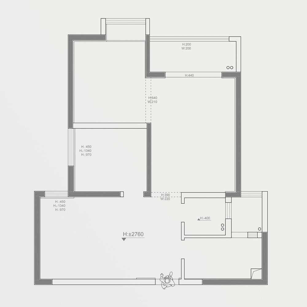 中建鉑公館102平極簡(jiǎn)法式風(fēng)格裝修效果圖 中建鉑公館102平極簡(jiǎn)法式風(fēng)格裝修效果圖