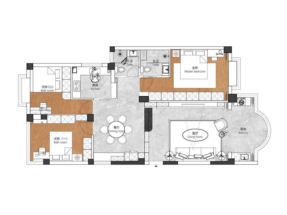 濱江苑140平現(xiàn)代風(fēng)格裝修效果圖 濱江苑140平現(xiàn)代風(fēng)格裝修效果圖