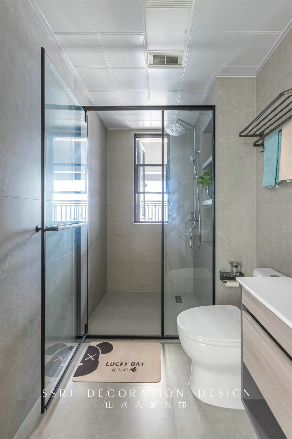 融創(chuàng)望江府113平現(xiàn)代簡約風格裝修效果圖