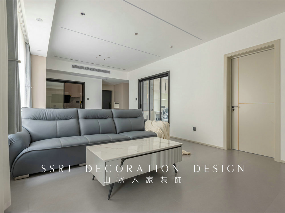 金橋璟園129平現(xiàn)代風(fēng)格裝修效果圖