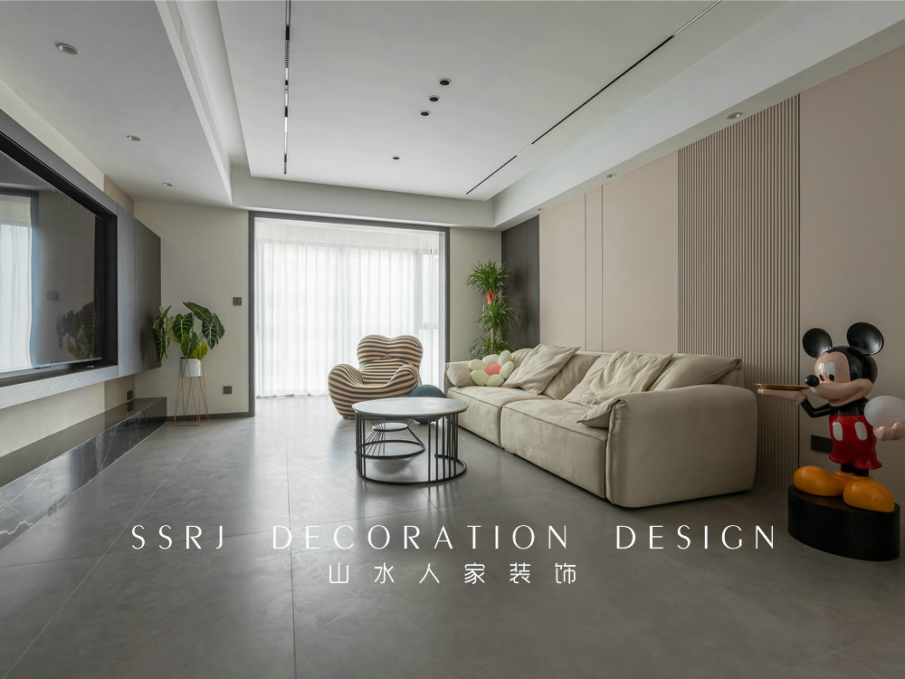 聯(lián)通佳苑170平現(xiàn)代風格裝修效果圖