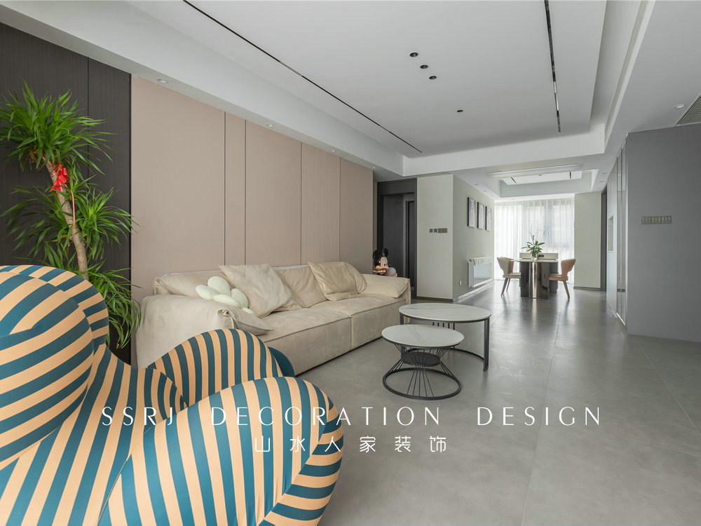 聯(lián)通佳苑170平現(xiàn)代風格裝修效果圖