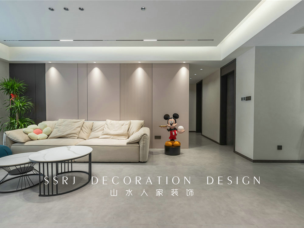 聯(lián)通佳苑170平現(xiàn)代風格裝修效果圖