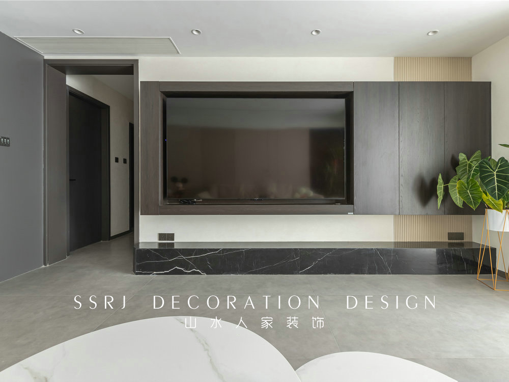 聯(lián)通佳苑170平現(xiàn)代風格裝修效果圖