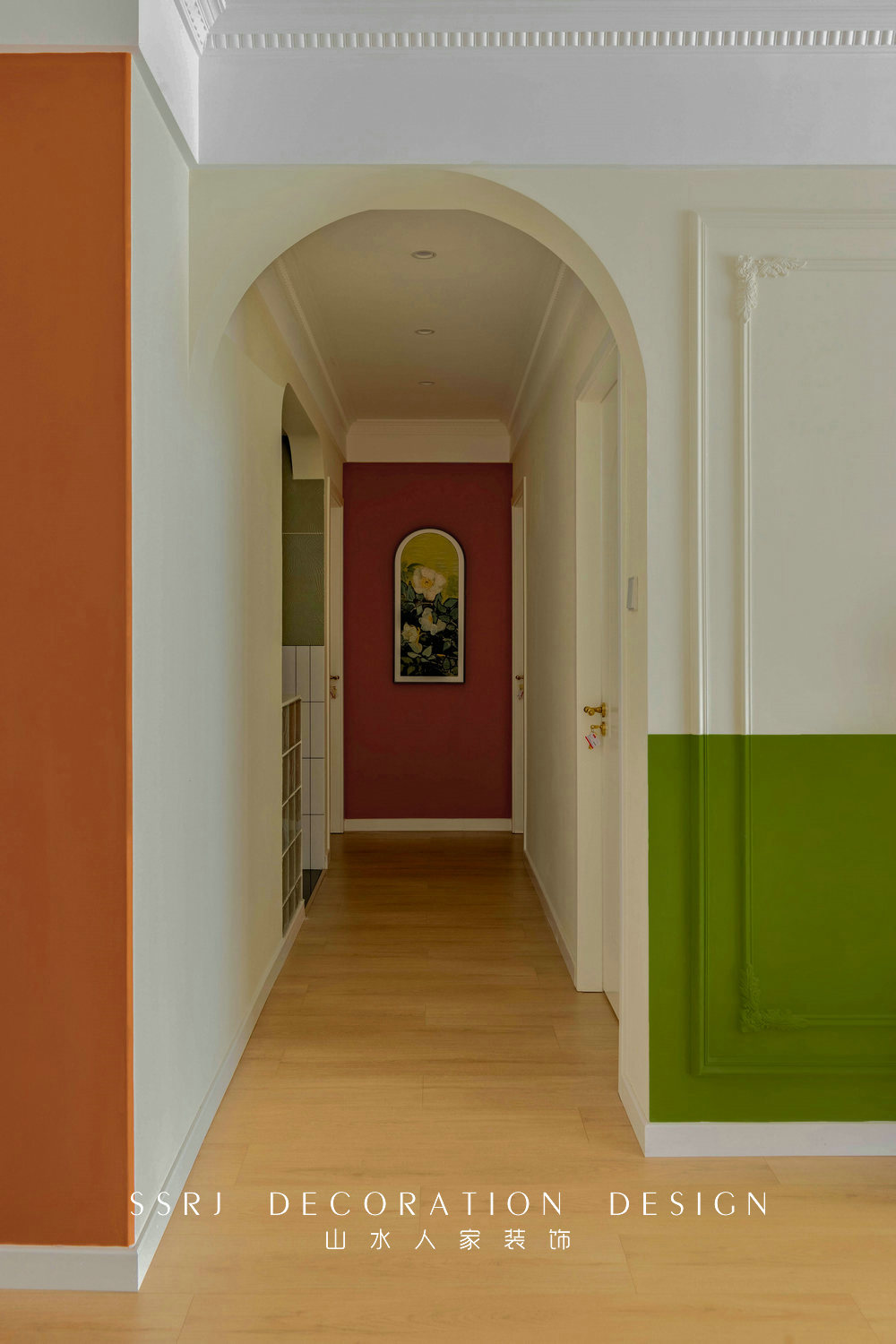 融創(chuàng)城94平法式復古風格裝修效果圖