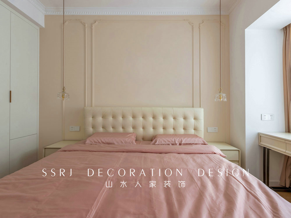 融創(chuàng)城94平法式復古風格裝修效果圖