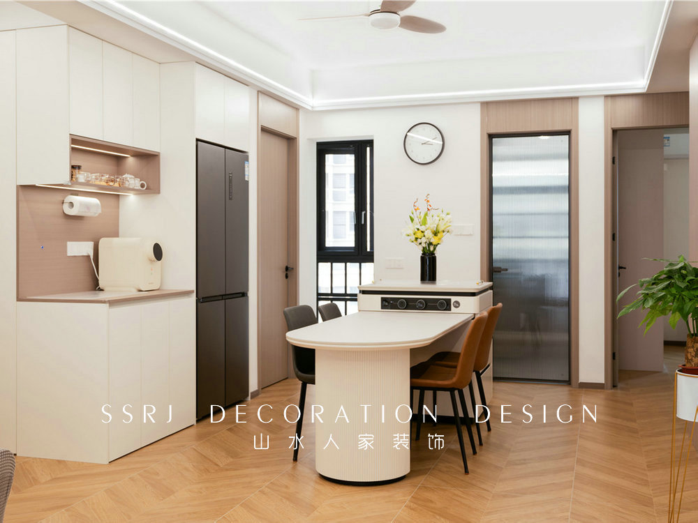 幸福時(shí)代大家130平現(xiàn)代簡(jiǎn)約風(fēng)格裝修效果圖