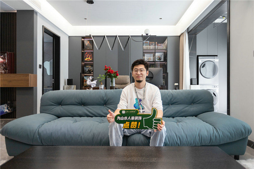 望江府115平現(xiàn)代簡約風格裝修效果圖