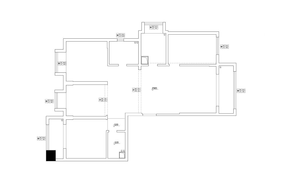 青山樽170平現(xiàn)代風格裝修效果圖