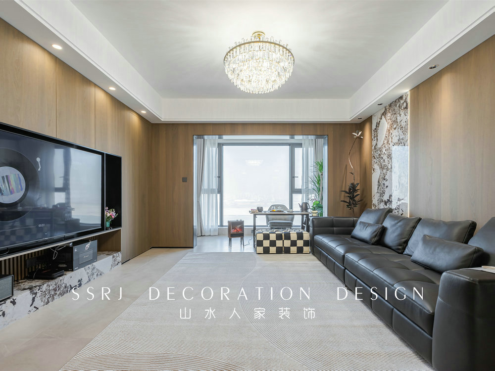 青山樽170平現(xiàn)代風格裝修效果圖