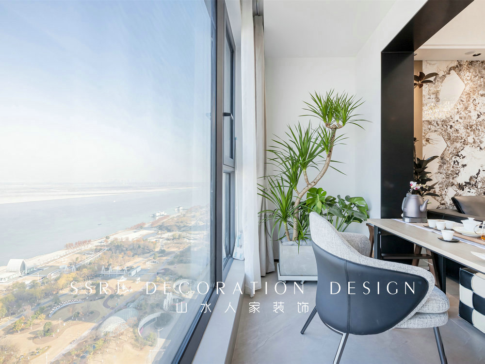 青山樽170平現(xiàn)代風格裝修效果圖